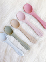 Cloud Grey Silicone Spoon
