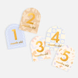 Baby Milestone Cards Helios with Gold