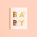 Baby Universe Cream Greeting Card