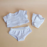 White Tiny Threads Underwear Set